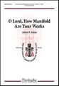 O Lord, How Manifold Are Your Works SATB choral sheet music cover